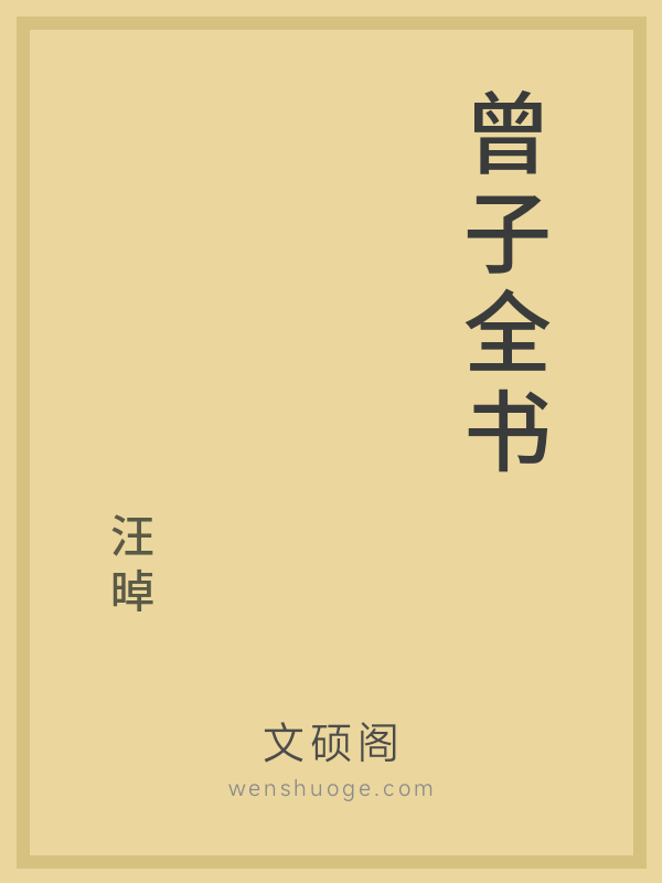 曾子全书